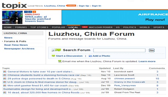 [第五屆國際化會議]柳州市政府門戶網(wǎng)站點評